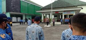 UPACARA PENGIBARAN BENDERA DI KAPANEWON GODEAN
