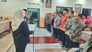 PENGUKUHAN KELOMPOK JAGAWARGA OLEH BUPATI SLEMAN